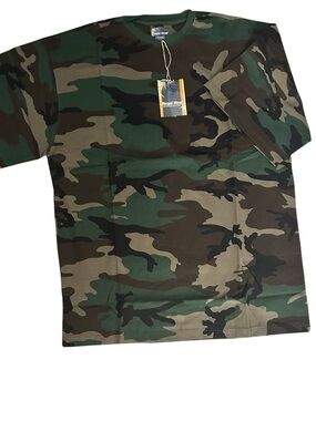 Regal Wear Green Camo Short-Sleeve Tee